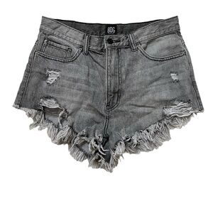 BDG black light wash high rise cheeky shorts